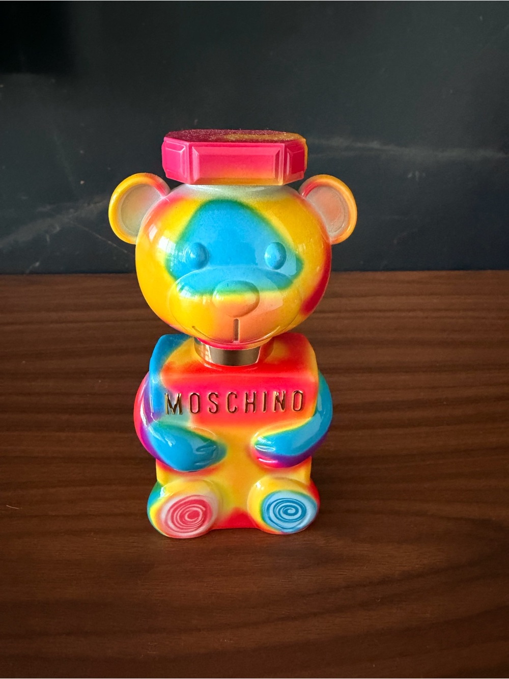 NEVER USED**Moschino womens Rainbow Bear perfume Bottle - Picture 3 of 7
